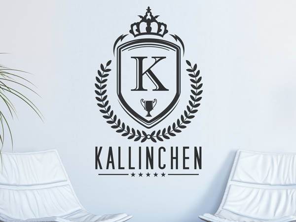 Wandtattoo Kallinchen Wappen