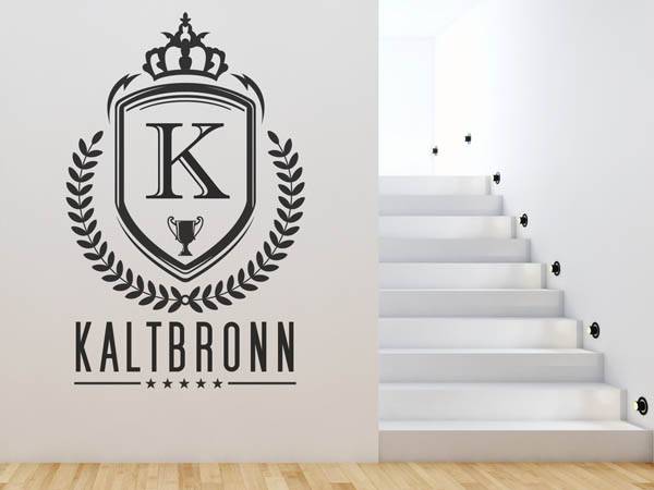 Wandtattoo Kaltbronn Wappen