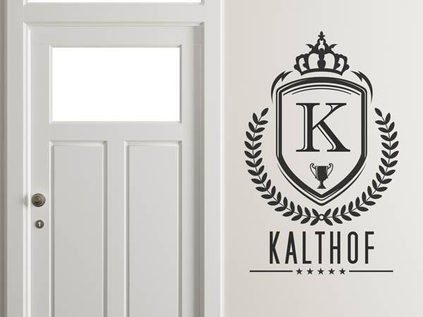 Wandtattoo Kalthof Wappen