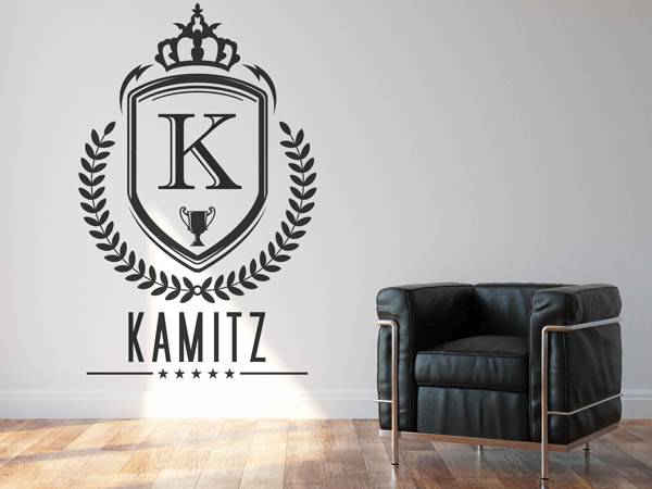 Wandtattoo Kamitz Wappen