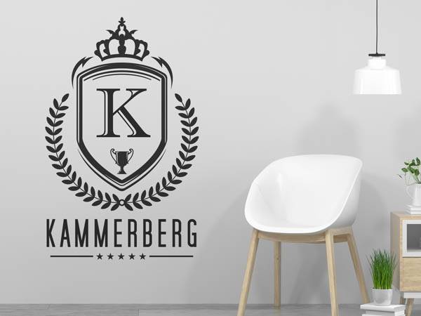 Wandtattoo Kammerberg Wappen