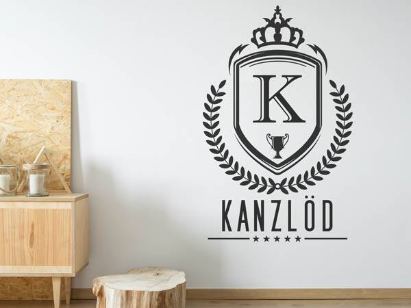 Wandtattoo Kanzlöd Wappen