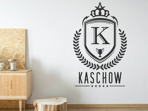 Wandtattoo Kaschow Wappen