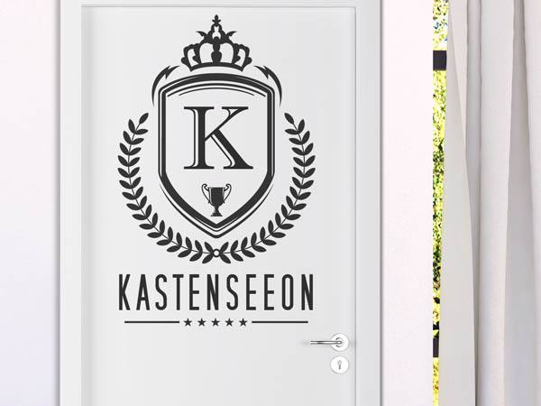 Wandtattoo Kastenseeon Wappen