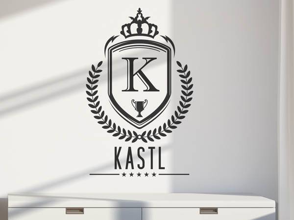 Wandtattoo Kastl Wappen