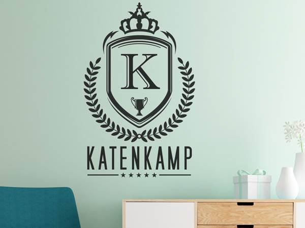 Wandtattoo Katenkamp Wappen