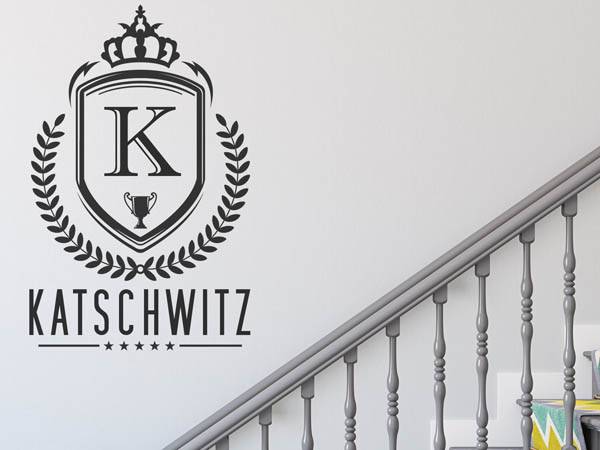 Wandtattoo Katschwitz Wappen