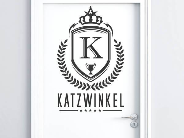 Wandtattoo Katzwinkel Wappen