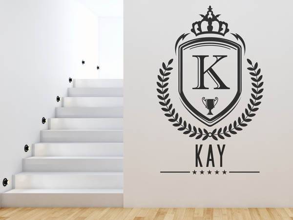 Wandtattoo Kay Wappen