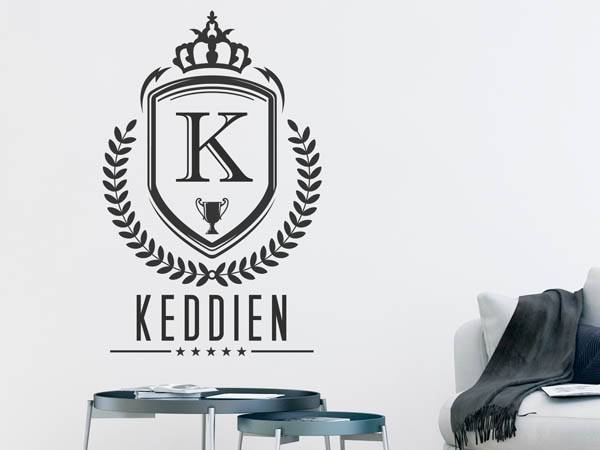 Wandtattoo Keddien Wappen