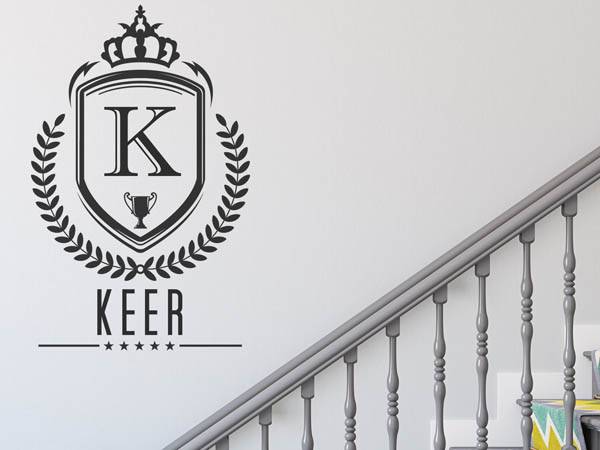 Wandtattoo Keer Wappen
