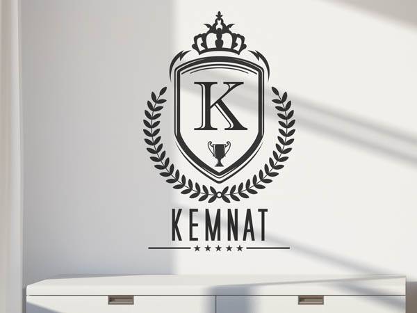 Wandtattoo Kemnat Wappen