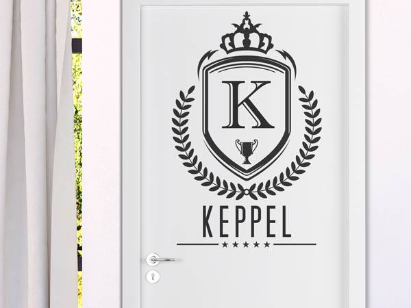 Wandtattoo Keppel Wappen