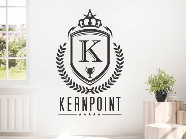 Wandtattoo Kernpoint Wappen