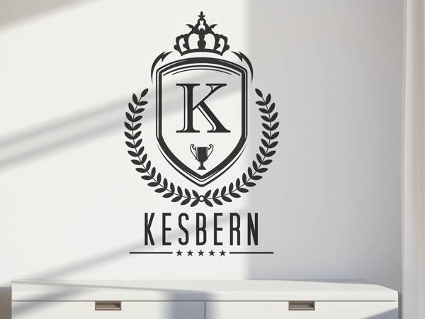Wandtattoo Kesbern Wappen