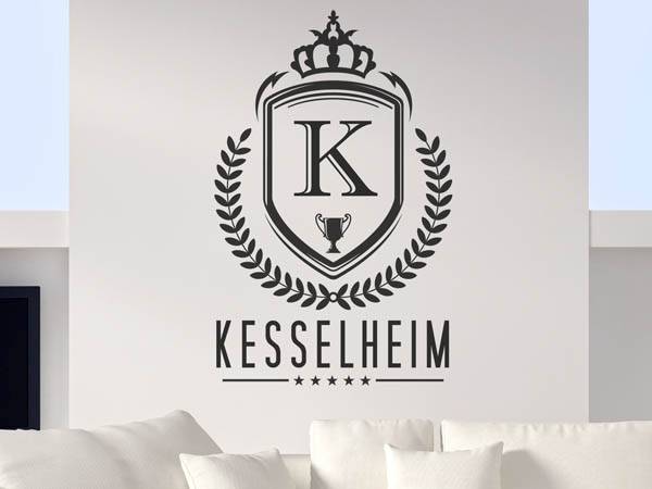 Wandtattoo Kesselheim Wappen