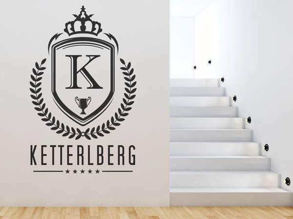 Wandtattoo Ketterlberg Wappen