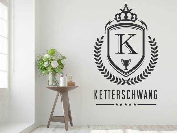 Wandtattoo Ketterschwang Wappen