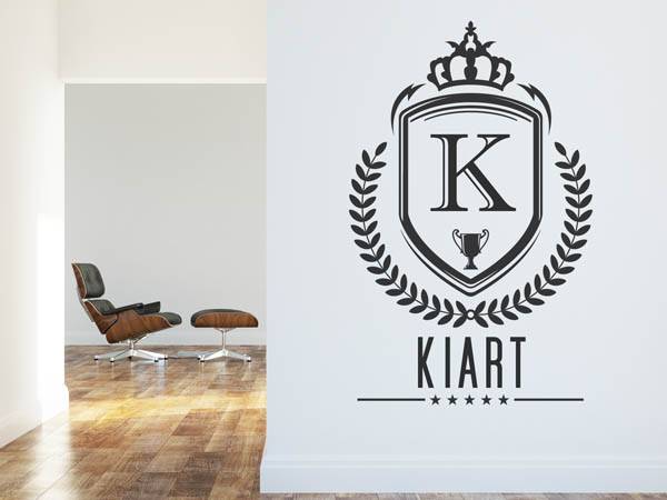 Wandtattoo Kiart Wappen