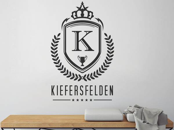 Wandtattoo Kiefersfelden Wappen