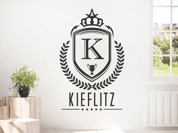 Wandtattoo Kieflitz Wappen