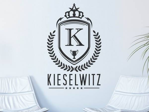 Wandtattoo Kieselwitz Wappen