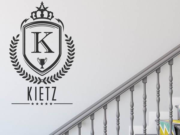 Wandtattoo Kietz Wappen