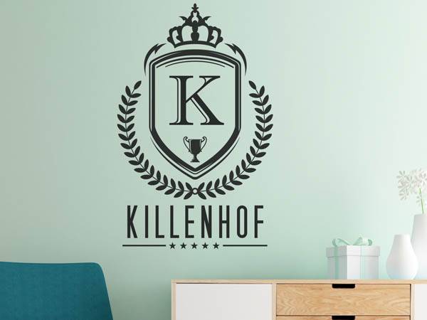 Wandtattoo Killenhof Wappen