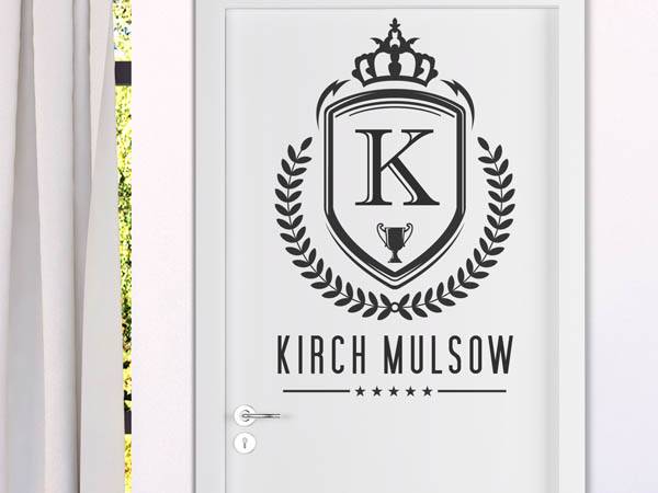 Wandtattoo Kirch Mulsow Wappen