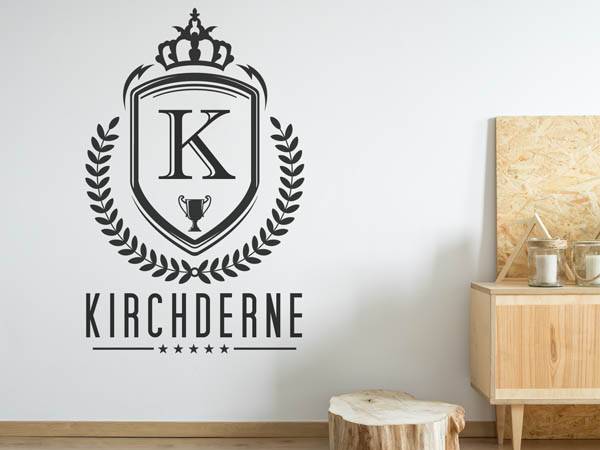 Wandtattoo Kirchderne Wappen