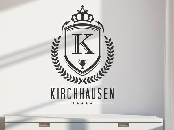 Wandtattoo Kirchhausen Wappen