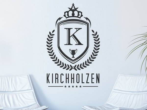 Wandtattoo Kirchholzen Wappen