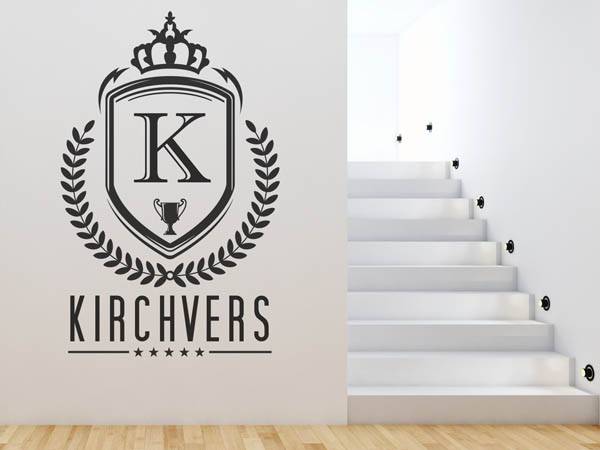 Wandtattoo Kirchvers Wappen