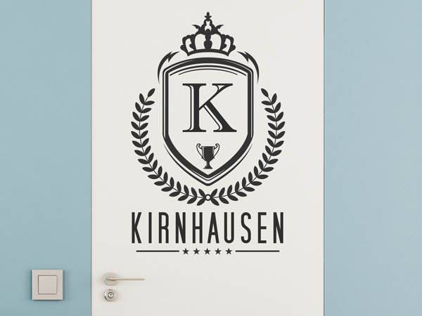 Wandtattoo Kirnhausen Wappen