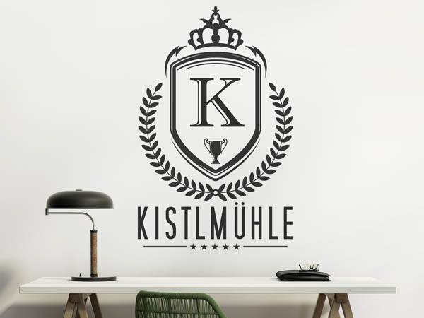 Wandtattoo Kistlmühle Wappen