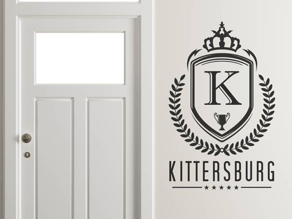 Wandtattoo Kittersburg Wappen