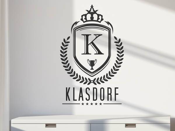 Wandtattoo Klasdorf Wappen