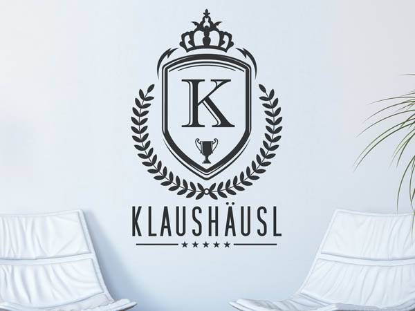 Wandtattoo Klaushäusl Wappen