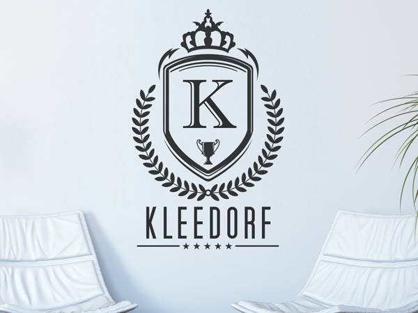 Wandtattoo Kleedorf Wappen
