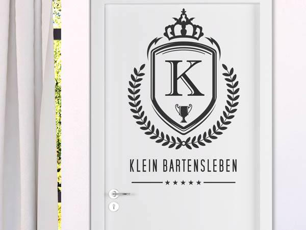 Wandtattoo Klein Bartensleben Wappen