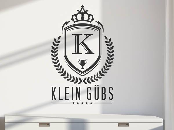 Wandtattoo Klein Gübs Wappen