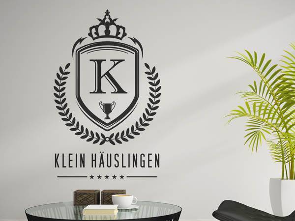 Wandtattoo Klein Häuslingen Wappen