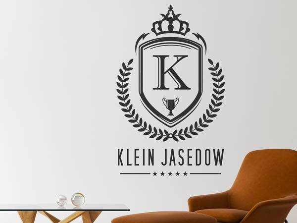 Wandtattoo Klein Jasedow Wappen