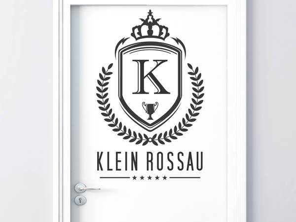Wandtattoo Klein Rossau Wappen