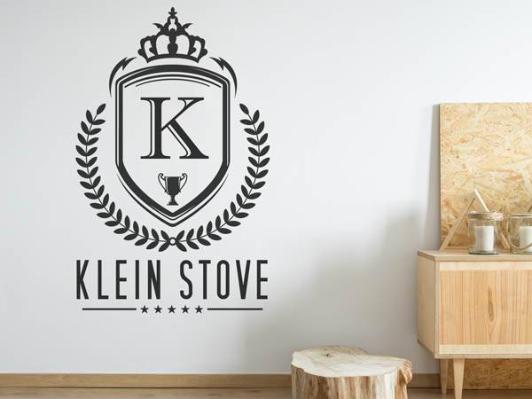 Wandtattoo Klein Stove Wappen