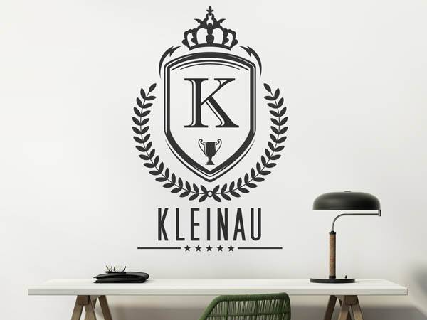 Wandtattoo Kleinau Wappen
