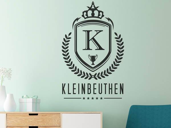 Wandtattoo Kleinbeuthen Wappen