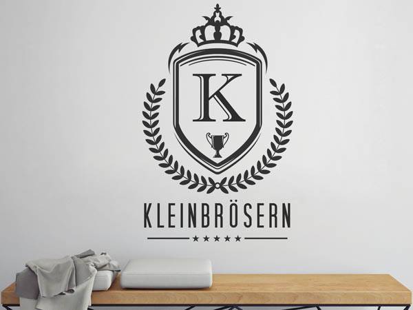 Wandtattoo Kleinbrösern Wappen