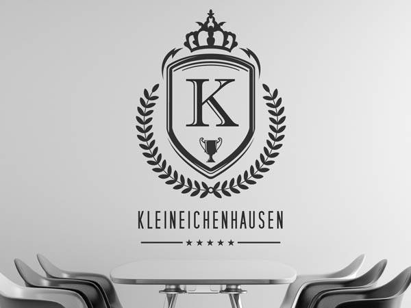 Wandtattoo Kleineichenhausen Wappen
