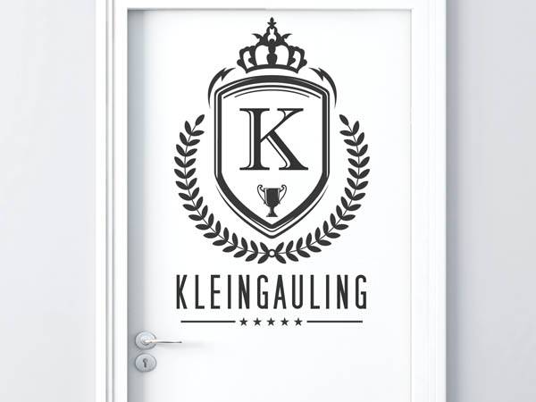 Wandtattoo Kleingauling Wappen